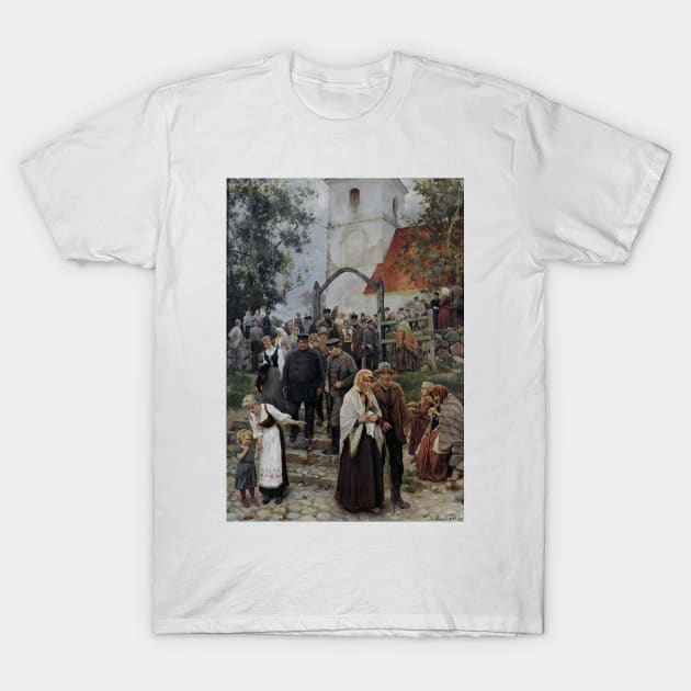 Janis Rozentals After Church T-Shirt by pdpress